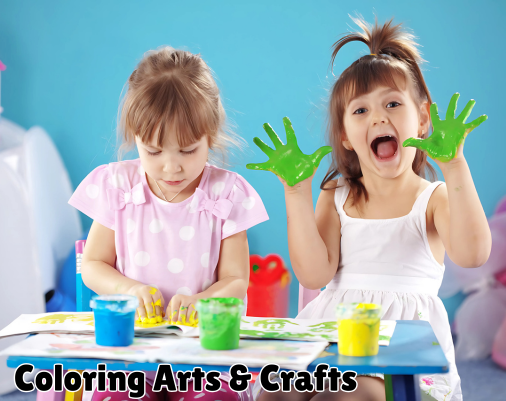 Coloring Arts & Craft Class