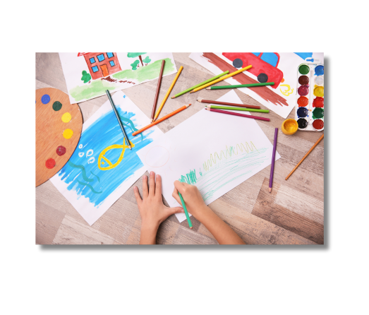 COLORING ARTS & CRAFT CLASS